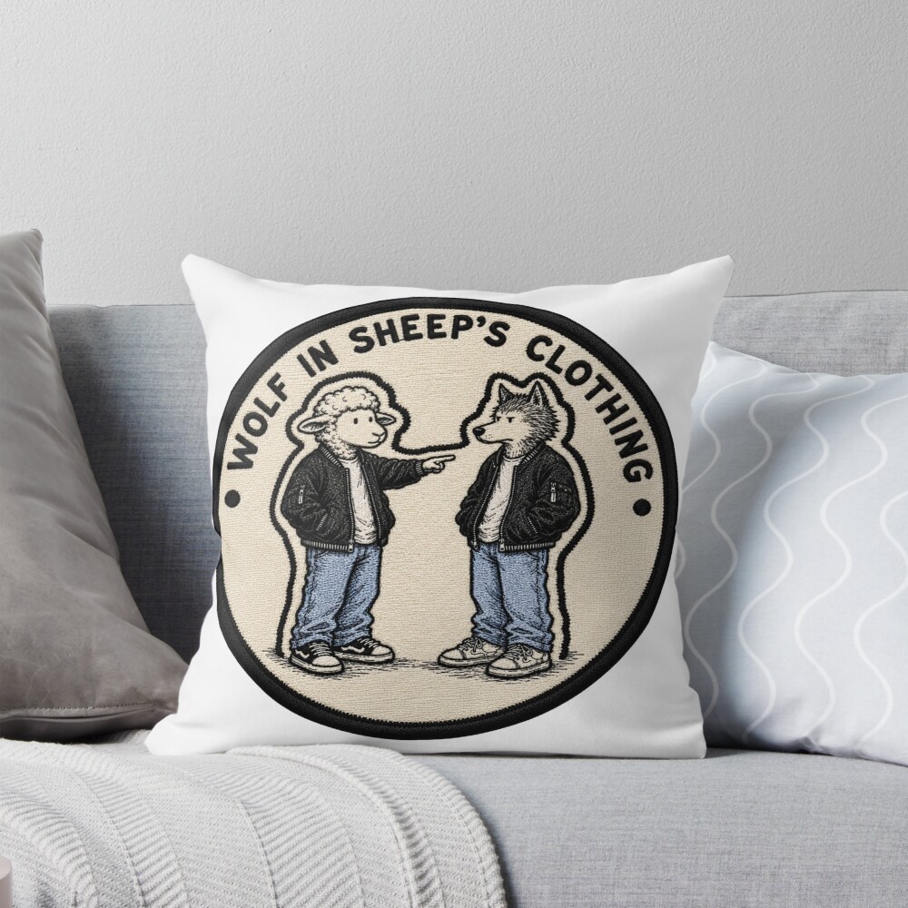 Item preview, Throw Pillow designed and sold by RowanBrind.