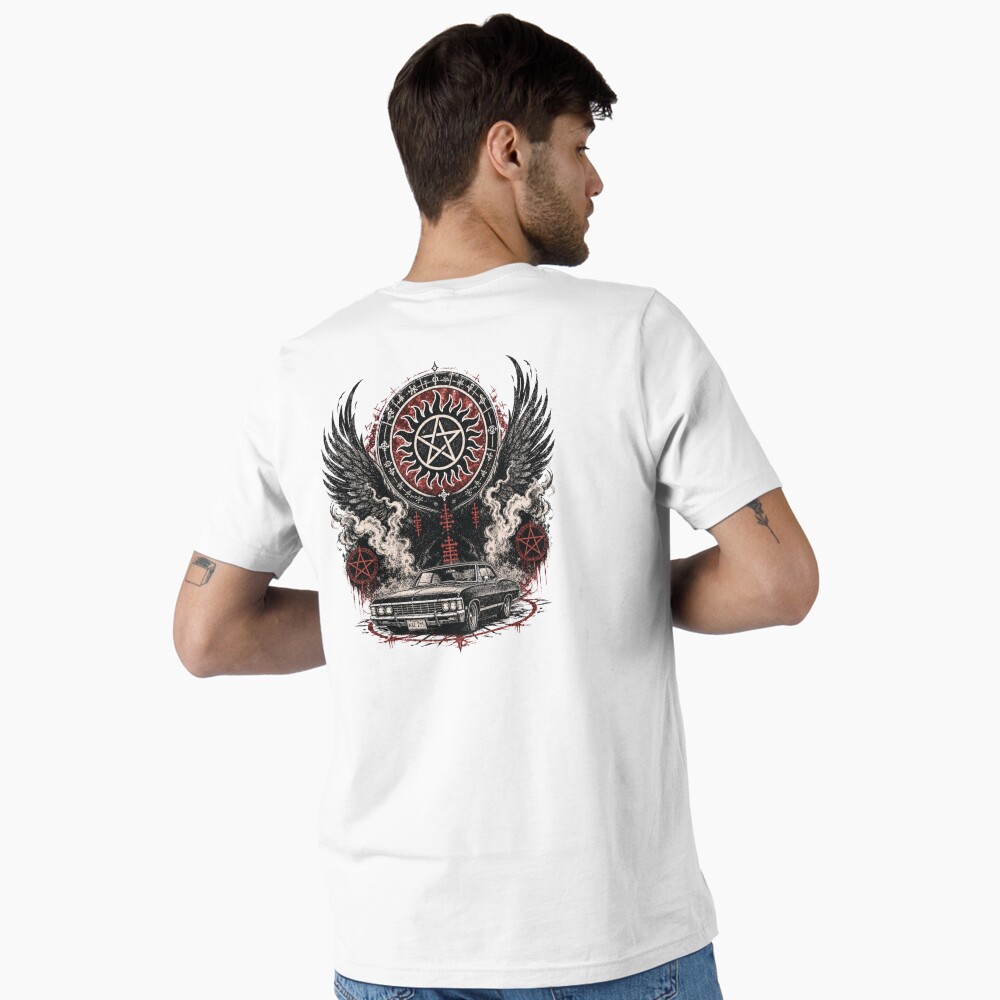 Aperçu de l'œuvre T-shirt essentiel créée et vendue par AsotenDesigns.