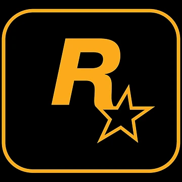 Artwork thumbnail, Rockstar Games Classic Inverse Logo by BubblePopRed