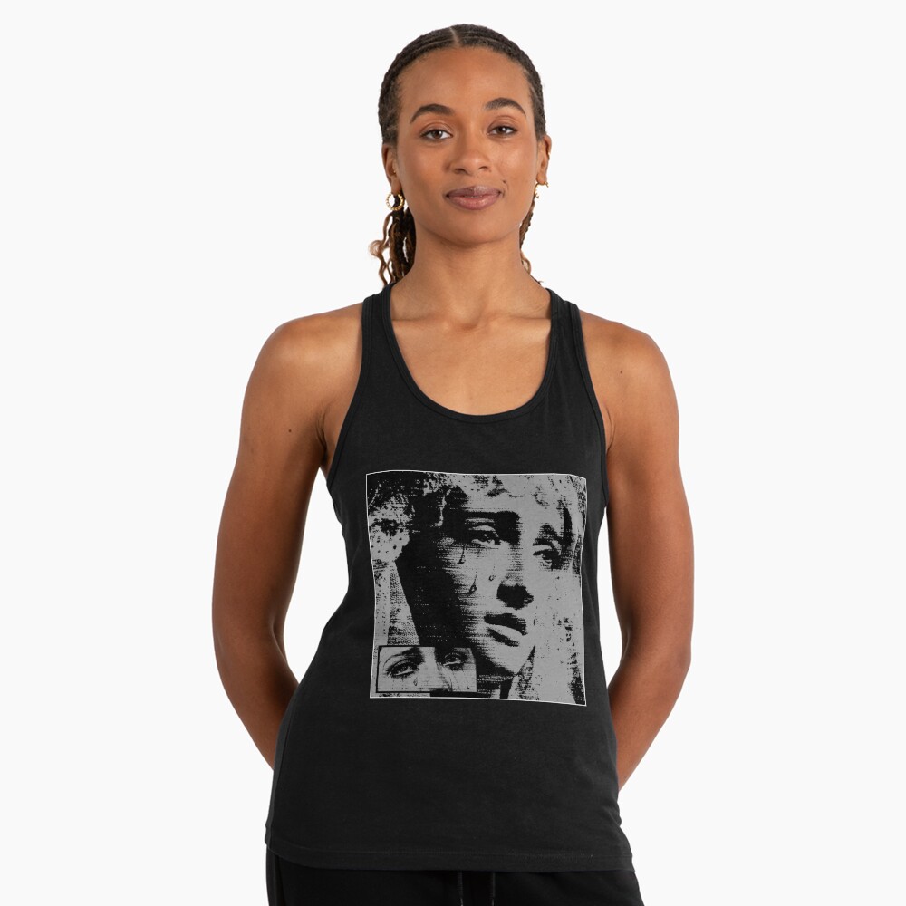 Vista previa del artículo con la obra «Camiseta con espalda nadadora», diseñado y vendido por LesVoyagesLame.