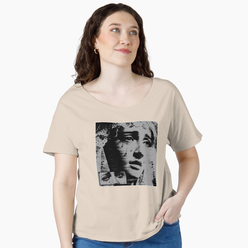 Vista previa del artículo con la obra «Camiseta ancha», diseñado y vendido por LesVoyagesLame.