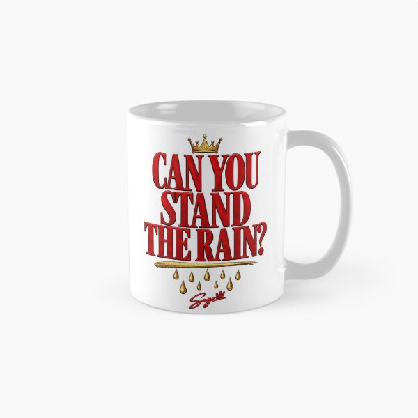 Aperçu de l'œuvre T-shirt en édition spéciale Stand the Rain — T-shirt de l'artiste créée et vendue par KBOX CULTURE WEAR.