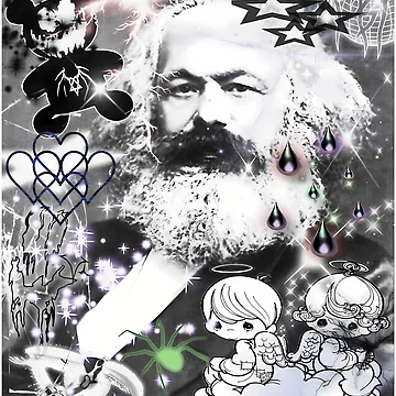 Artwork thumbnail, Karl Marx Drain Gang by luisjacianaa