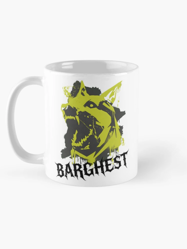 Thumbnail 5 of 6, Coffee Mug, Intense Guard Dog Neon designed and sold by QuietPlushie.