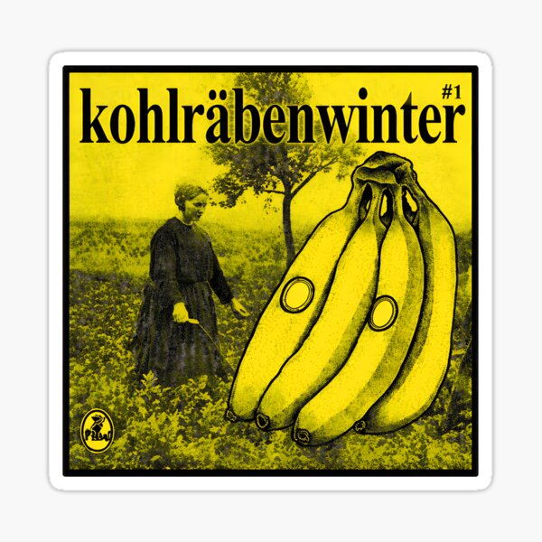 Artikelvorschau, Kohlrübenwinter #1 Surreale Banane entworfen und verkauft von Bright-Wilds.
