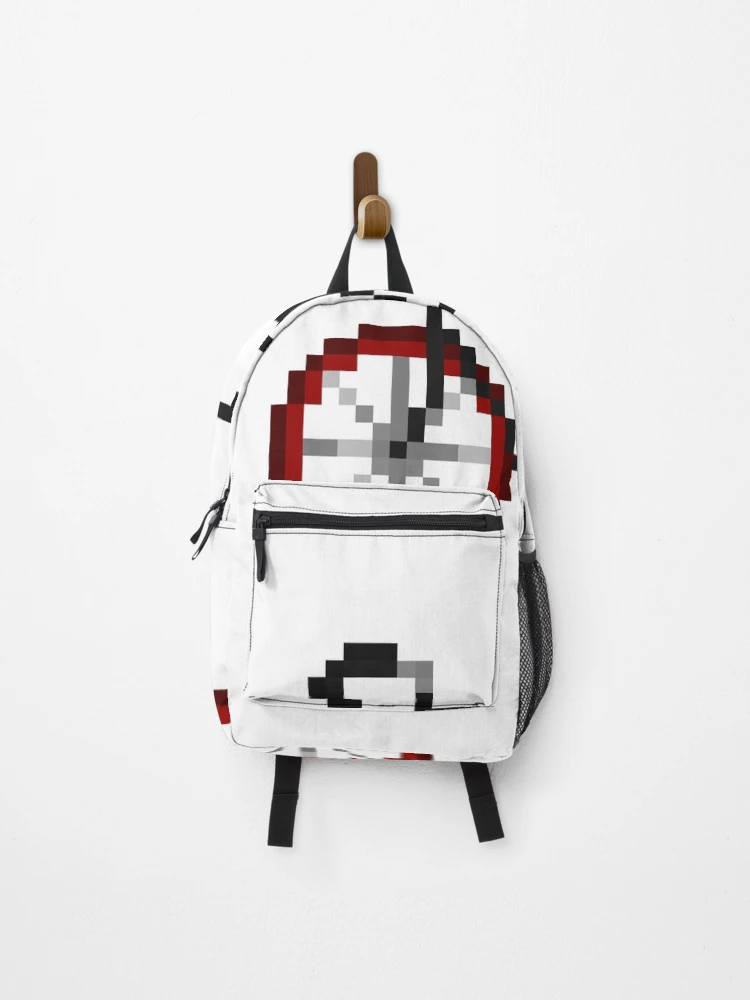 Thumbnail 1 of 3, Backpack, pixelart - gray road bicycle designed and sold by yorchnet.