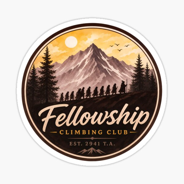 Aperçu de l'œuvre Club de randonnée Fellowship créée et vendue par AstroTransit Co..