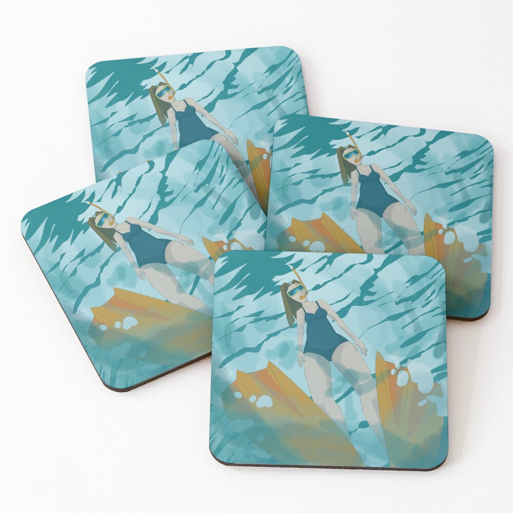 Item preview, Coasters (Set of 4) designed and sold by TNT-Atelier.