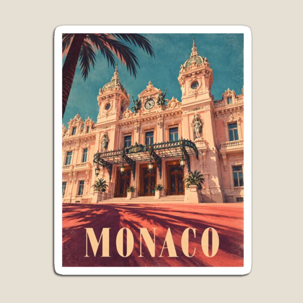 Artikelvorschau, Monaco Vintage Travel – Eleganz an der französischen Riviera entworfen und verkauft von Eclipse 3699.
