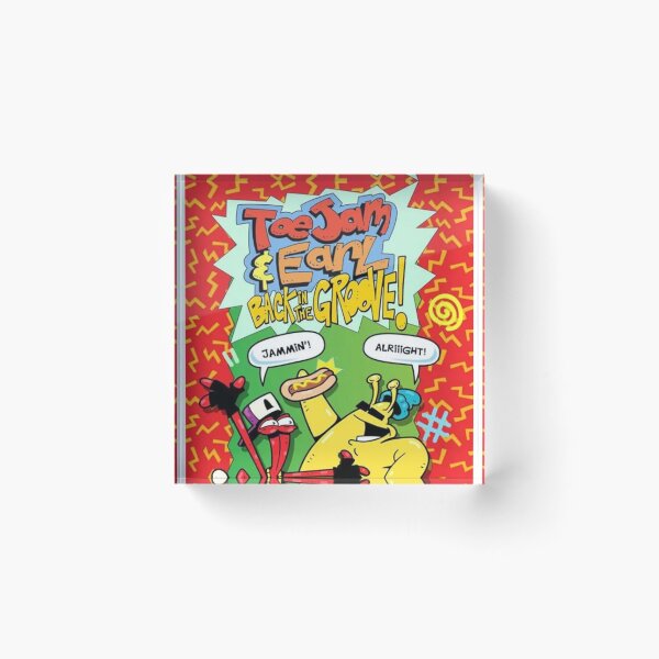 Item preview, ToeJam & Earl | Diseño de juegos retro para Sega Genesis Mega Drive | Regalo clásico de nostalgia de los 90 para gamers designed and sold by Cool Robot Bro..