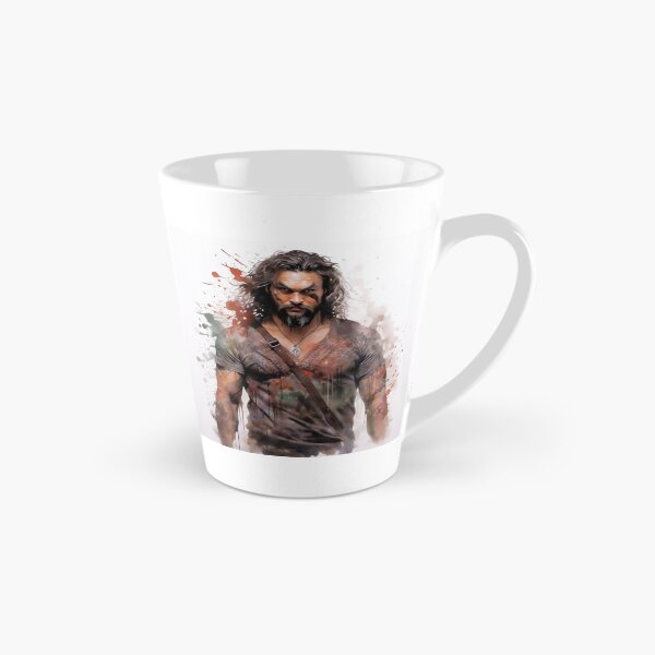 Aperçu de l'œuvre Aquarelle de Jason Momoa créée et vendue par Solace Sparkles.