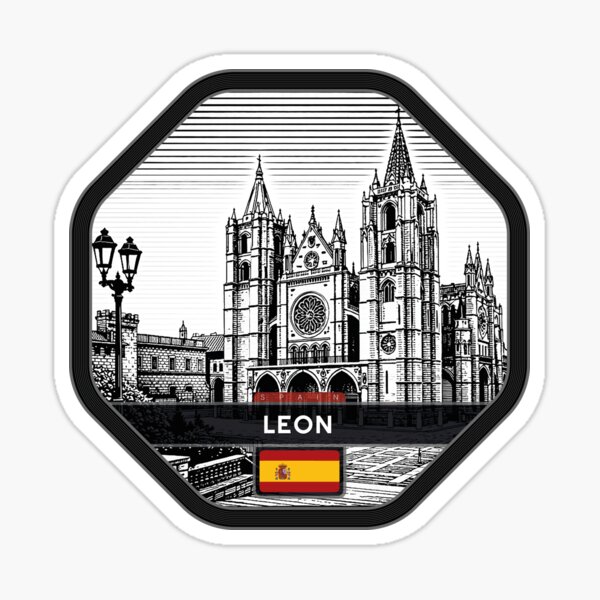 Item preview, León España Estilo Linograbado designed and sold by Thistle-TShop.