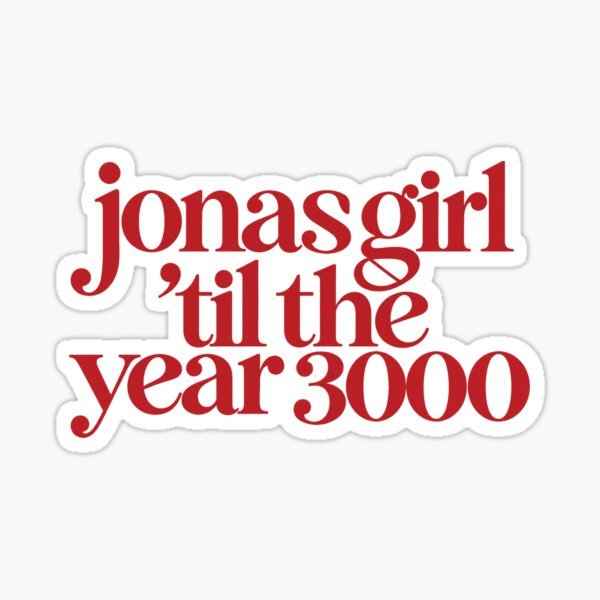 Item preview, Jonas Girl hasta el año 3000 designed and sold by D4nnyBoiArt.