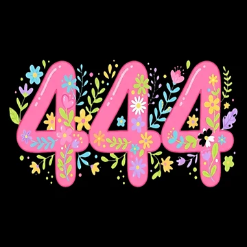 Artwork thumbnail, 444 angel number by nnghi902
