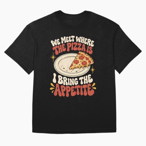 Artikelvorschau, Pizza Appetite Rollenspiel Party Crew entworfen und verkauft von Katalice Design.