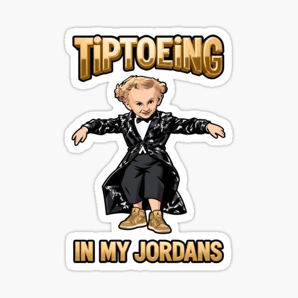 Item preview, Caminando de puntillas con mis Jordans designed and sold by Oh Hey! Studios.