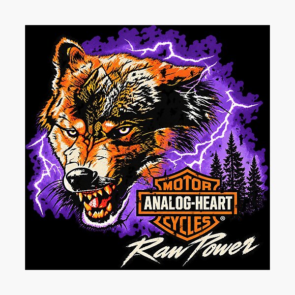 Artikelvorschau, Wolf entworfen und verkauft von analogheart.