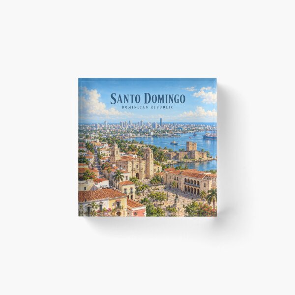 Item preview, Impresión pictórica de la Ciudad Dominicana de Santo Domingo designed and sold by MichaeIRellov.