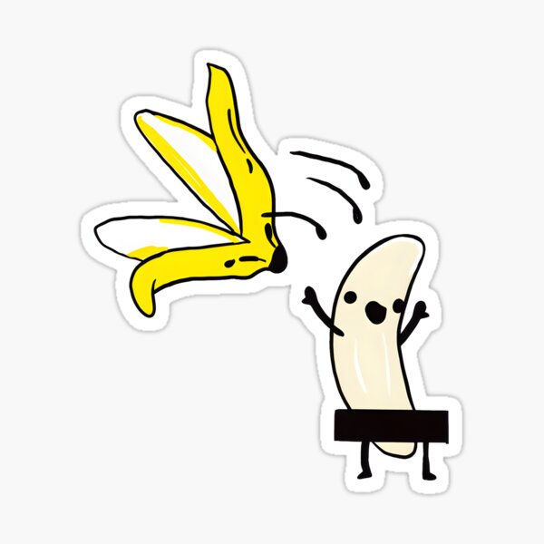 Artikelvorschau, Lustige Bananenschale zensiert Süßes Obst Freiheiteeeeedom entworfen und verkauft von 27Maydesign.