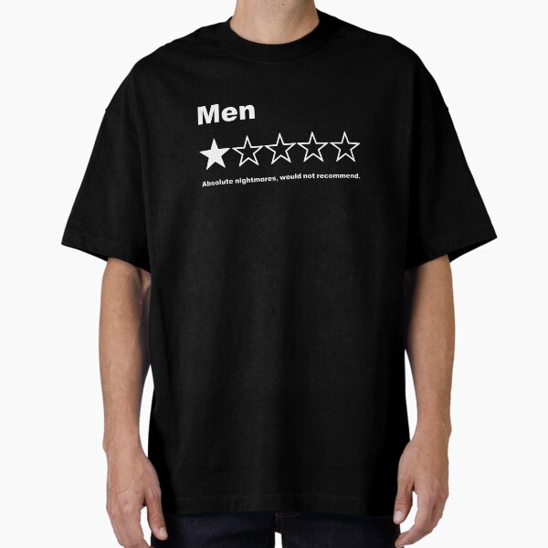 Item preview, Men 1 Star Review Funny Sarcastic Quote T-Shirt designed and sold by HUTEND.