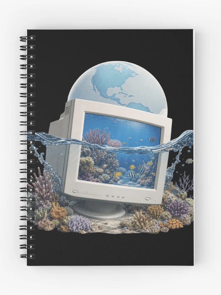 Thumbnail 1 of 3, Journal, Frutiger Aero Ocean designed and sold by ChristopherErn7.