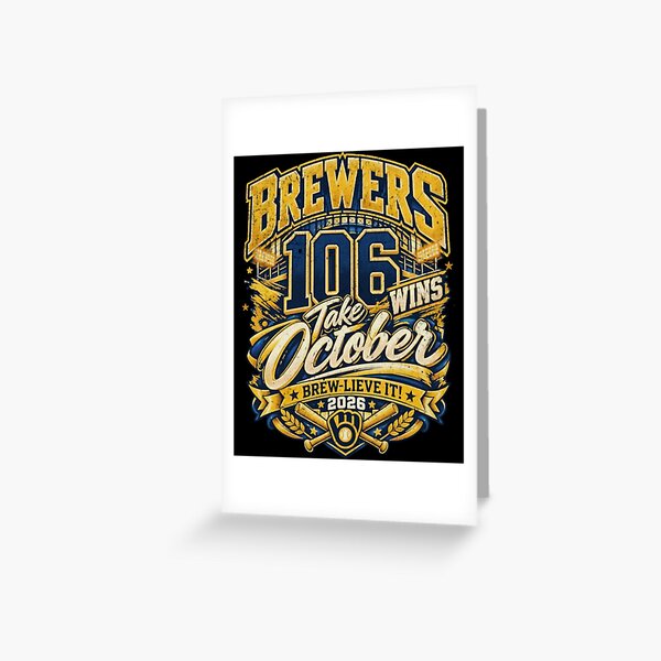 Item preview, Los Cerveceros de Milwaukee consiguen 106 victorias en octubre. designed and sold by Fryeal Berik.