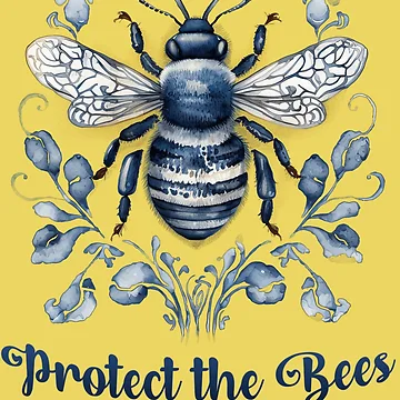 Artwork thumbnail, Protect The Bees by cbfineart
