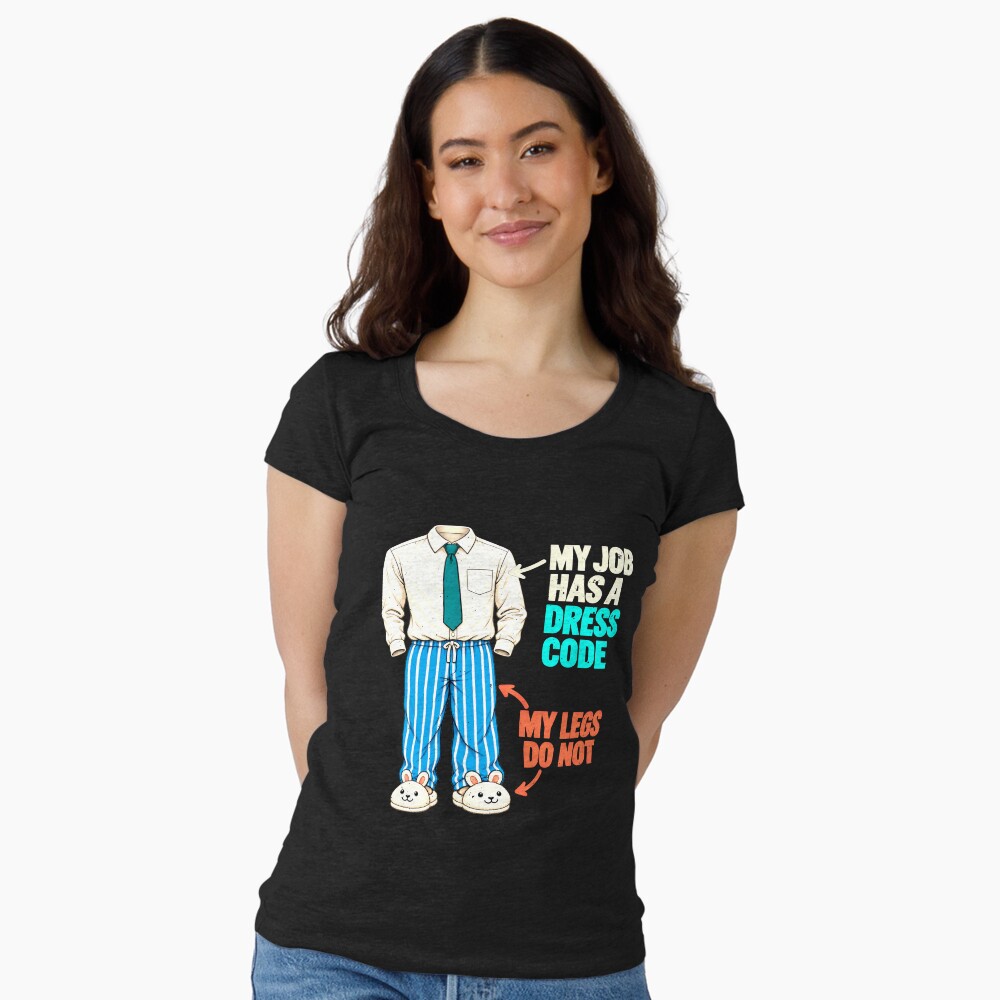 Aperçu de l'œuvre T-shirt échancré créée et vendue par elderberry.