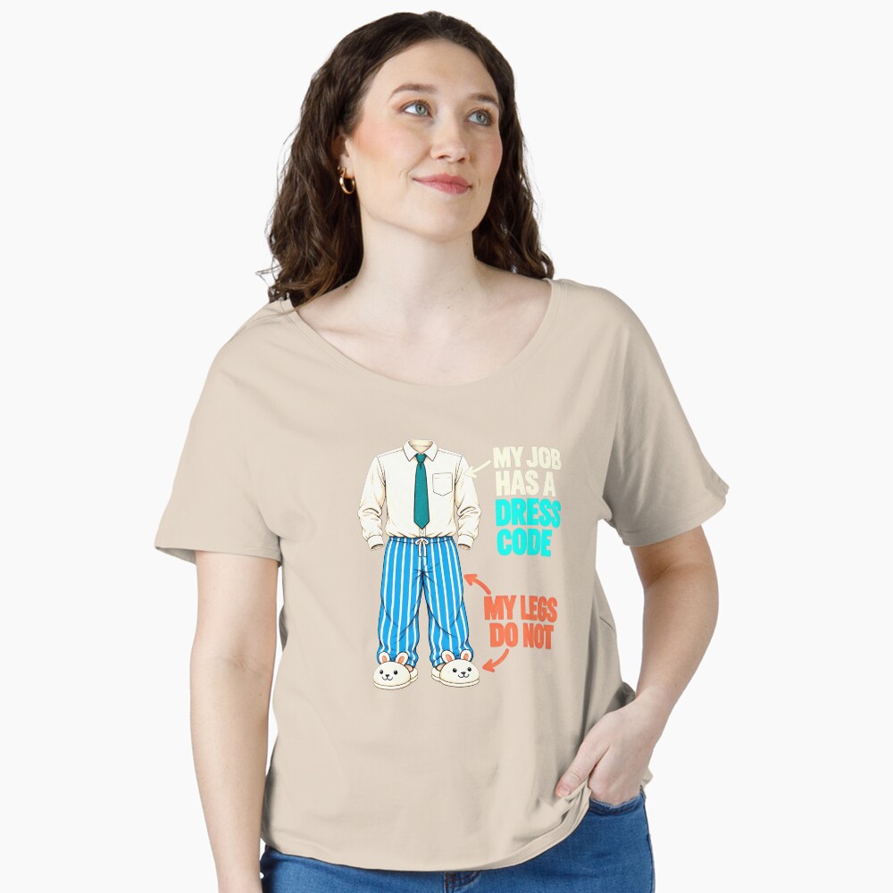 Aperçu de l'œuvre T-shirt coupe relax créée et vendue par elderberry.