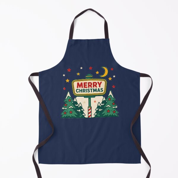 Item preview, Vintage 1950s Merry Christmas road sign designed and sold by LV-creator.