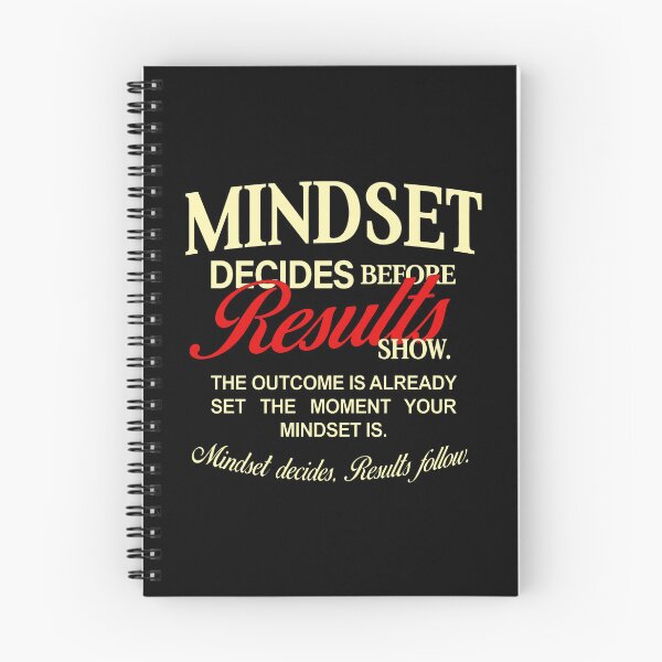 Item preview, Mindset Decides Before Results Show designed and sold by ArtSantosv.