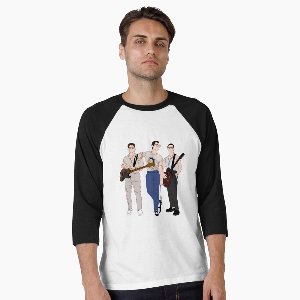 Vista previa del artículo con la obra «Camiseta ¾ estilo béisbol», diseñado y vendido por Linhvocraig.