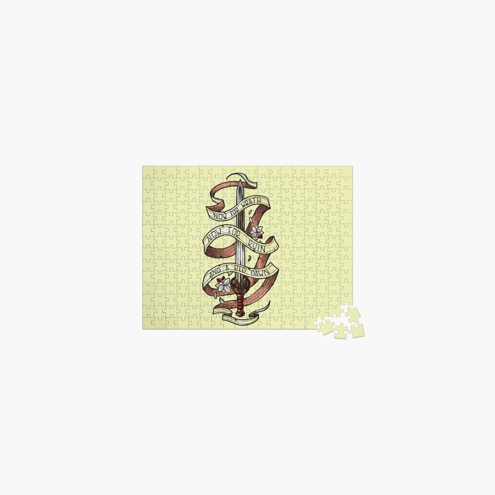 Vista previa del artículo con la obra «Puzzle», diseñado y vendido por AgathaMays.