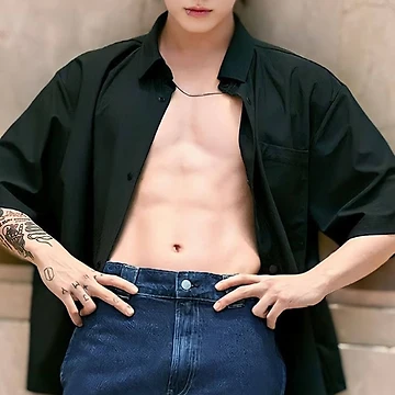Imagen de la obra Abdominales calientes de Jungkook BTS | Mercancía de Jungkook | Jungkook en vivo | Gira mundial de Arirang 2026 de TeenLake
