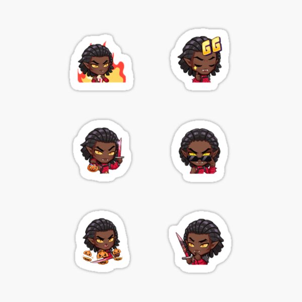 Item preview, Conjunto de emojis de Blade de Marvel Rivals designed and sold by Applesaucemeow-.