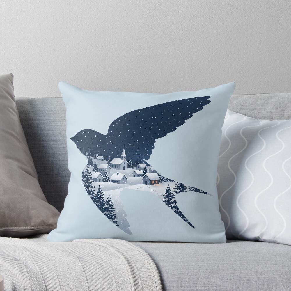 Item preview, Throw Pillow designed and sold by Rariks.