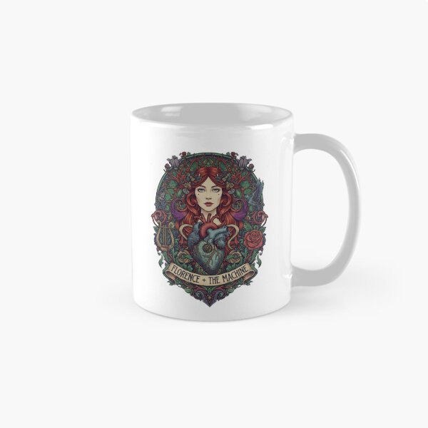Item preview, Ilustración Art Nouveau floral de la diosa bohemia designed and sold by Velvet Hex.