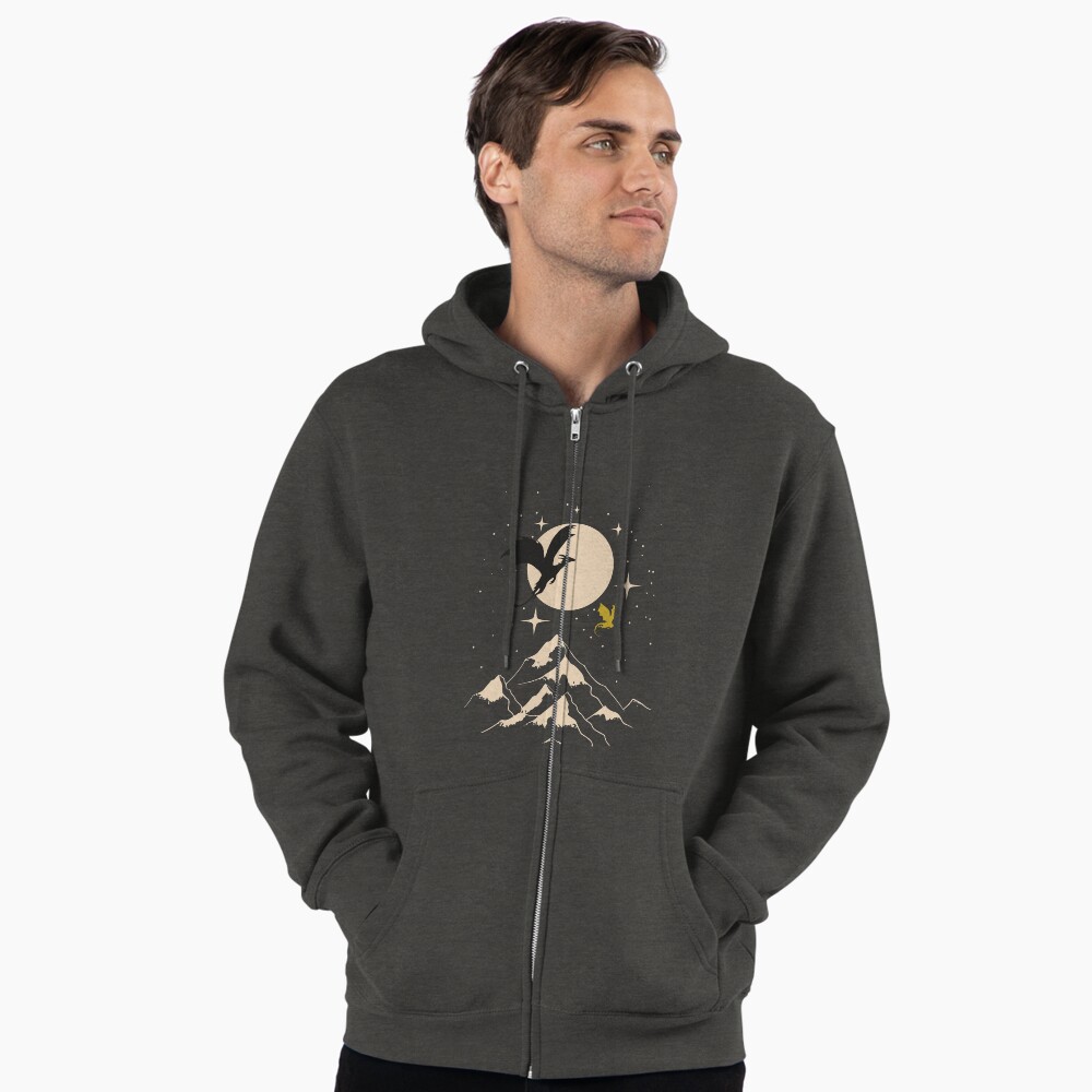 Item preview, Zipped Hoodie designed and sold by Anxious Mind Co..