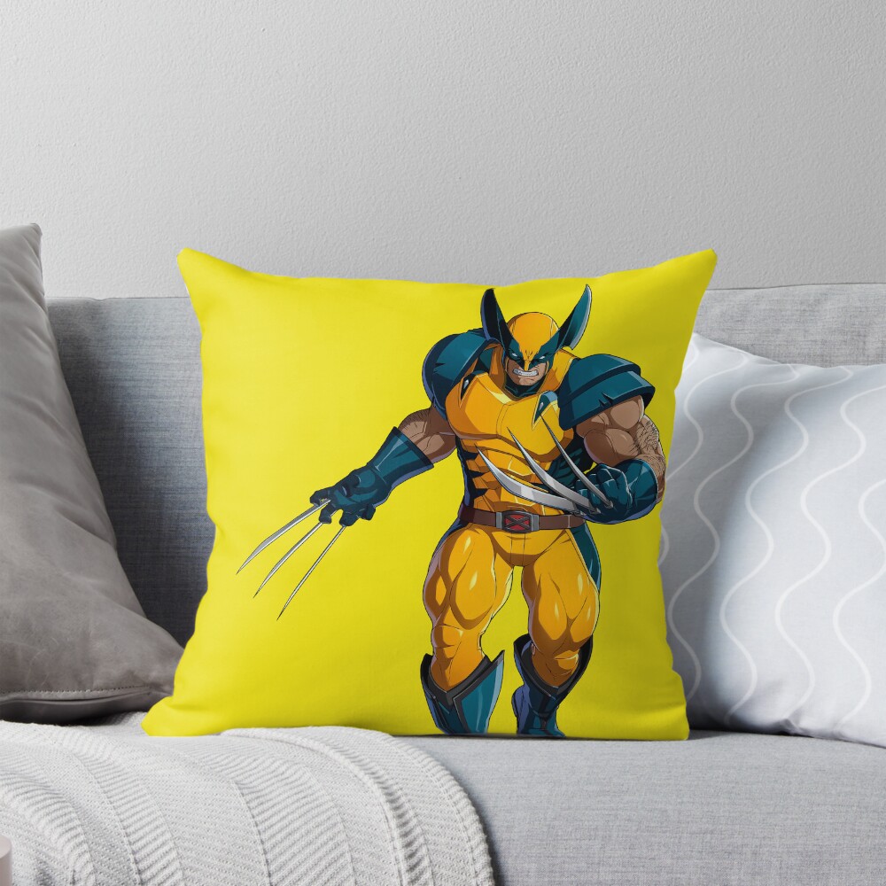 Item preview, Throw Pillow designed and sold by mrpotatoheadd.