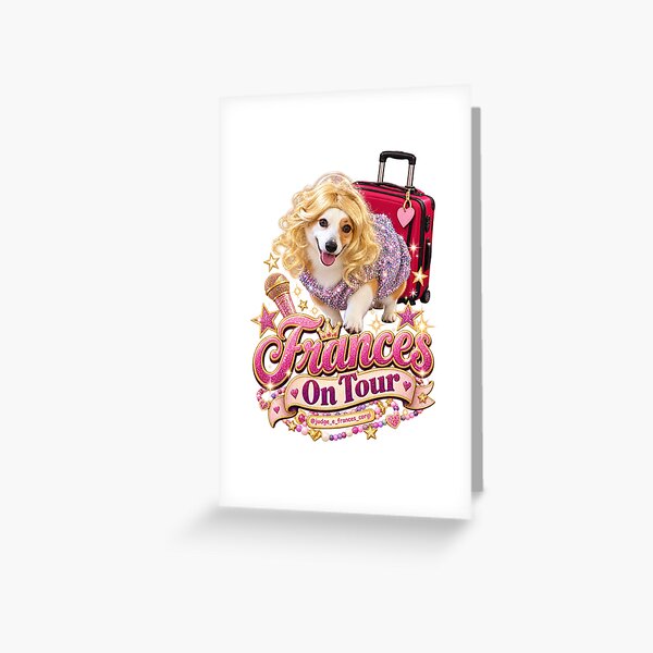 Aperçu de l'œuvre mignons corgis français personnalisés créée et vendue par pretty4u.