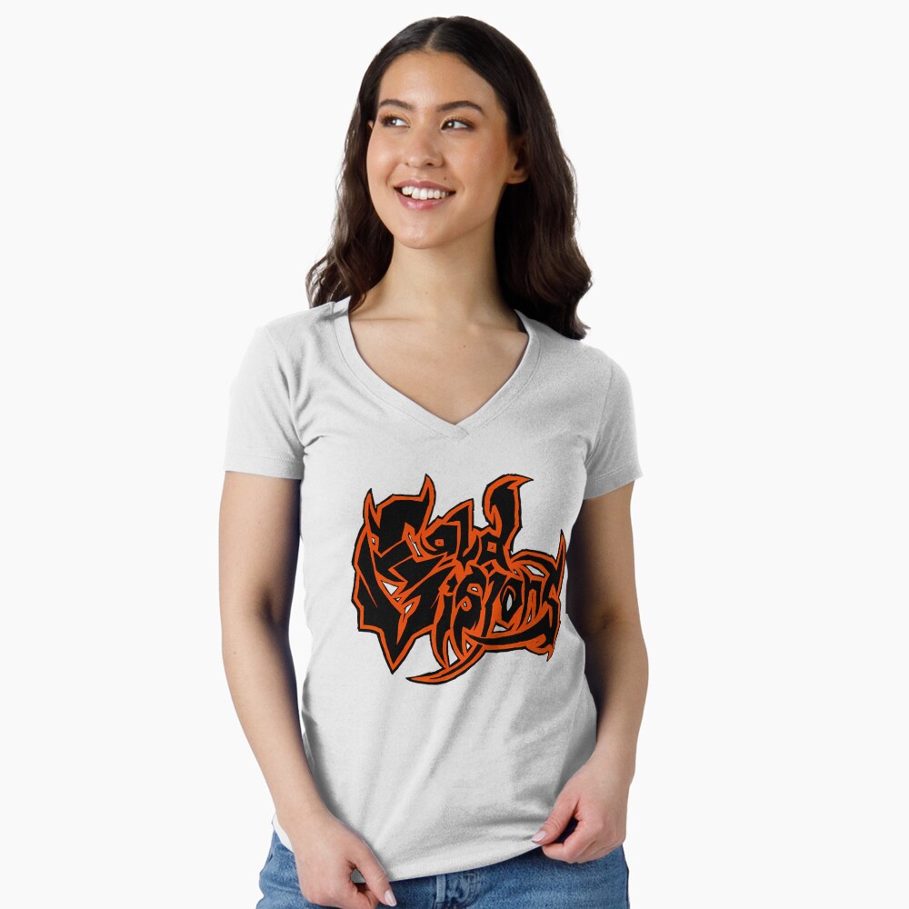 Aperçu de l'œuvre T-shirt moulant col V créée et vendue par IsidoreVannier.