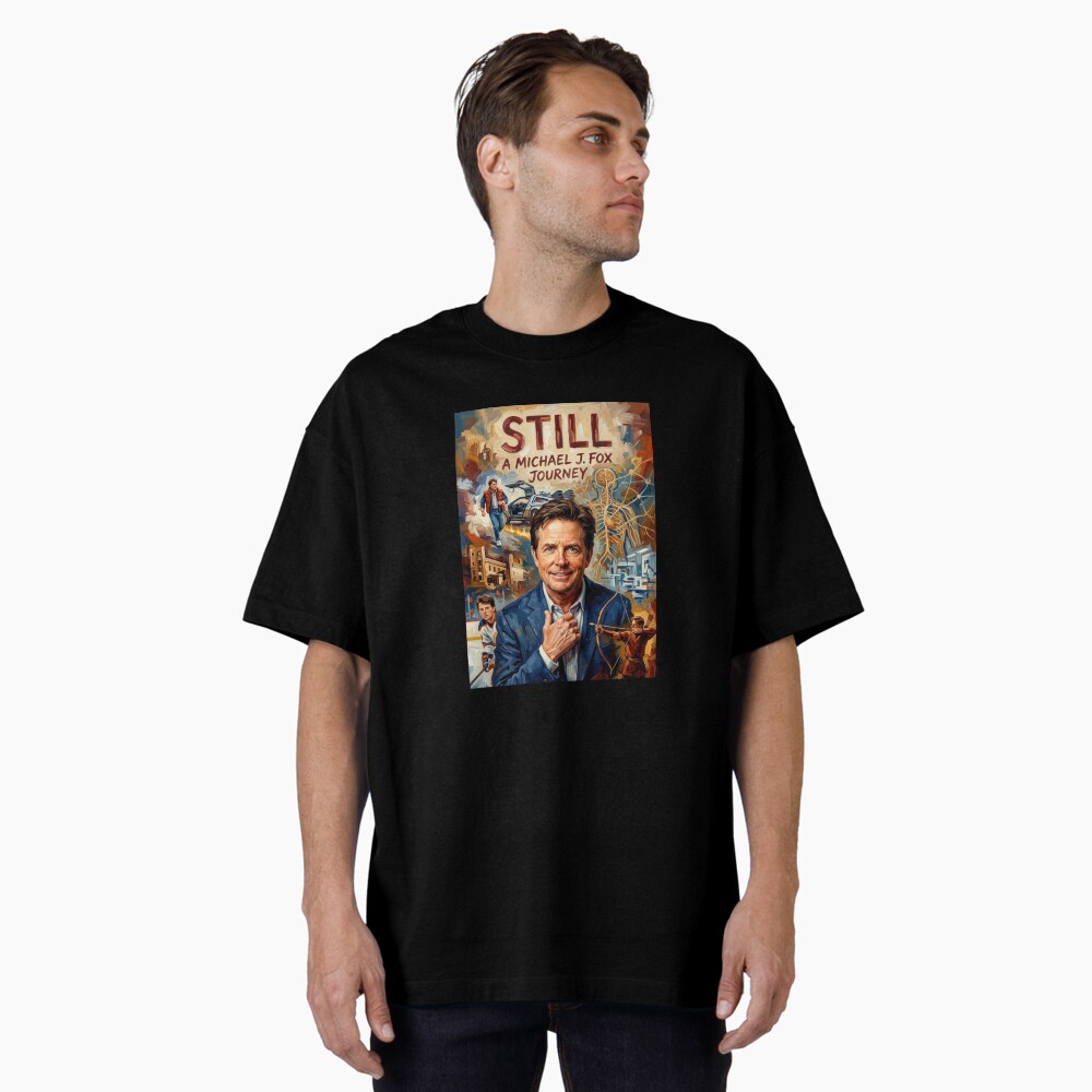 Aperçu de l'œuvre T-shirt oversize créée et vendue par Art's Diner.
