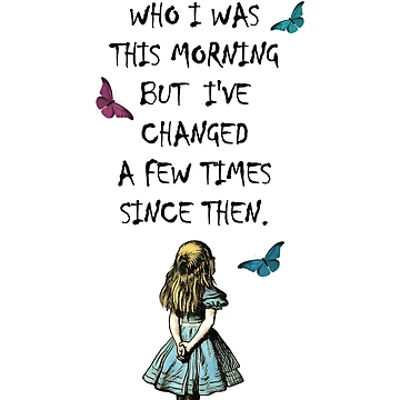 Artwork thumbnail, Alice In Wonderland Quote by titusla-vona