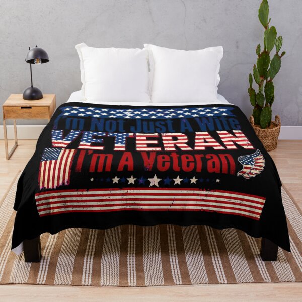 Item preview, I'm Not Just A Wife I'm A Veteran Military Wife designed and sold by AEROOZETA.