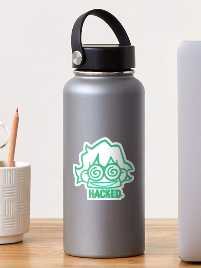 Thumbnail 1 of 3, Sticker, "Hacked" designed and sold by THQOfficial.