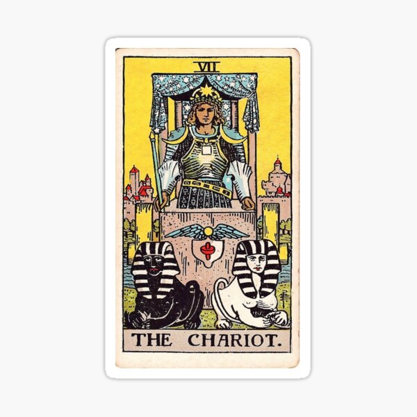 Artikelvorschau, Das Chariot Tarot entworfen und verkauft von Phantastique Boutique.