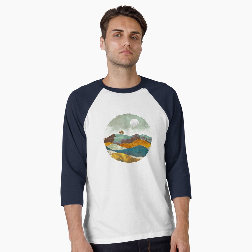 Artikel-Vorschau von Baseballshirt mit 3/4-Arm, designt und verkauft von spacefrogdesign.