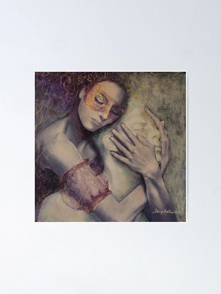 Thumbnail 1 of 3, Poster, Delusion designed and sold by dorina costras.
