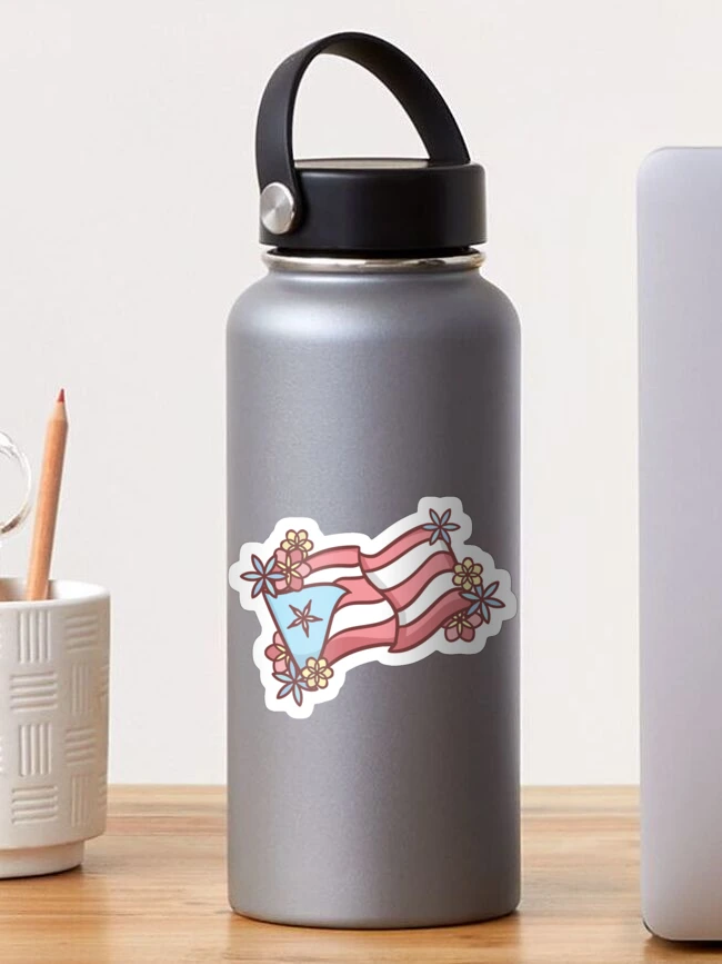 Thumbnail 1 of 3, Sticker, Puertorrican Flag designed and sold by Sengad.