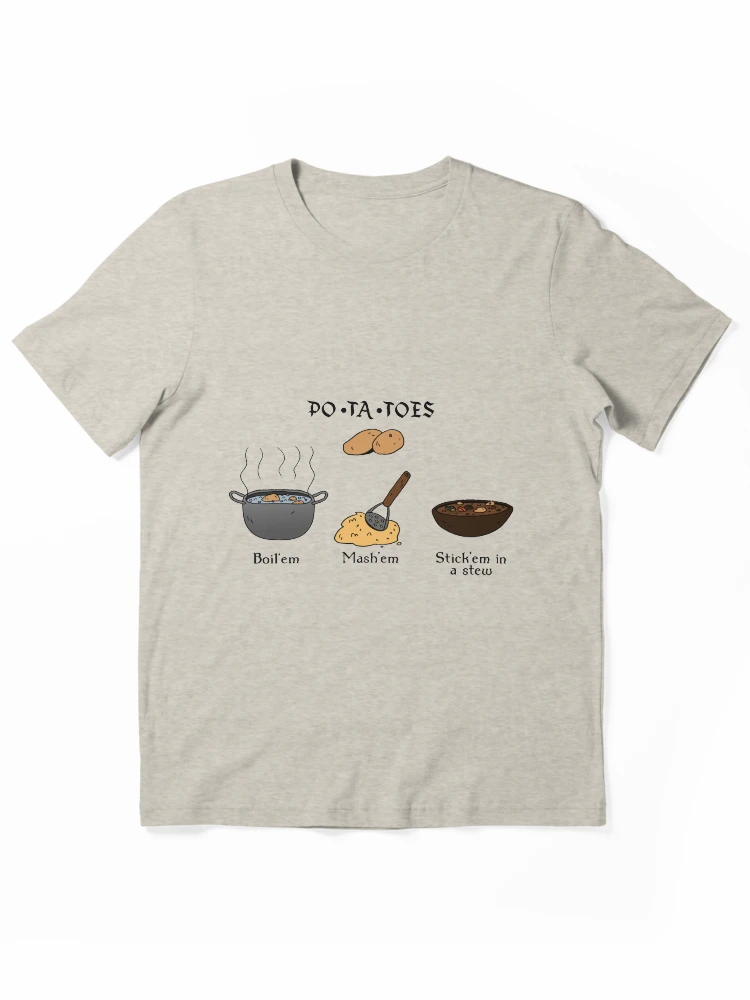 Thumbnail 1 of 7, Essential T-Shirt, PO-TA-TOES designed and sold by christopper.